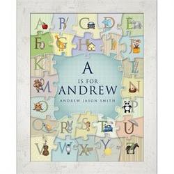Personalized Alphabet Puzzle Framed Poster