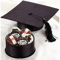 Congratulations Graduate Chocolate Dipped Oreos