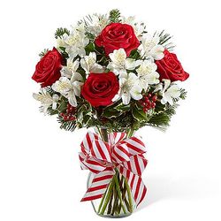 Holiday Enchantment Bouquet of Flowers