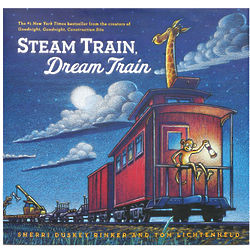 Steam Train, Dream Train Board Book with Sounds