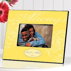 Personalized Couple's Always Picture Frame