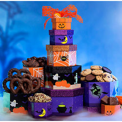 Rocky Mountain Chocolate Factory Halloween Gift Tower