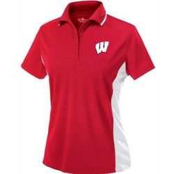 Wisconsin Badgers Ladies Polo Shirt