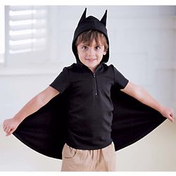 Kid's Hooded Bat Top and Cape