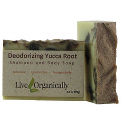 Deodorizing Yucca Root Shampoo and Body Bar