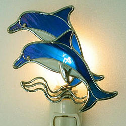 Dancing Dolphins Night Light