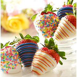 Celebrate Spring 6 Chocolate Dipped Strawberries