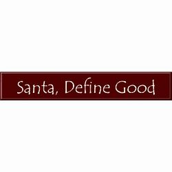 Define Good Santa Sign