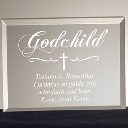 Godchild Personalized Acrylic Plaque