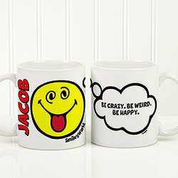 Personalized SmileyWorld Emotion Mug