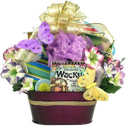 For a Wonderfully, Wacky Woman Gift Basket