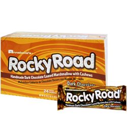24 Rocky Road Dark Chocolate Bars