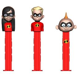 12 Incredibles II Pez Dispensers