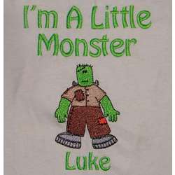 Personalized Child's Shirt - "Little Monster"