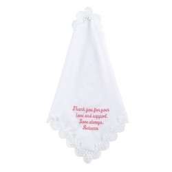 Love & Support Personalized Message Handkerchief