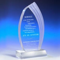 Cascade Service Acrylic Award