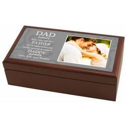 Special Daddy Custom Photo Wooden Trinket Box