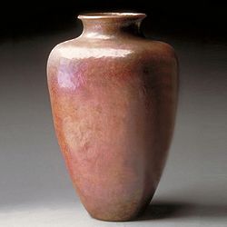 Soft Square Classic Hammered Copper Vase