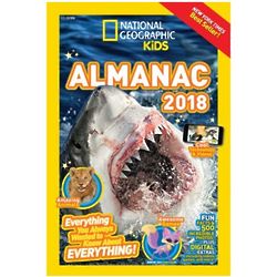 National Geographic Kids Almanac 2018 Softcover Activity Book