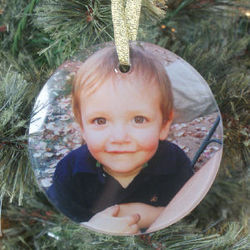 Picture Perfect Beveled Glass Ornament