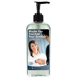Maybe You Touched Your Genitals Hand Soap