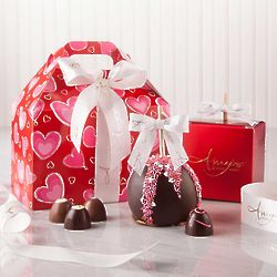 Valentine's Sweetheart Chocolate Apple and Truffles