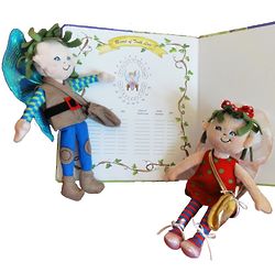 The Tale of Tooth Fairy Book, Tooth Pouch, and Fairy Doll