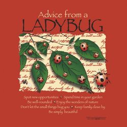 Advice from a Ladybug Ladies T-Shirt