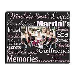 Personalized Maid of Honor Frame