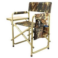 Camoflage Folding Sports Chair with Table and Pocket