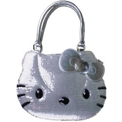 Hello Kitty Sequins Face Handbag