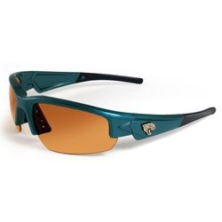 Jacksonville Jaguars Dynasty Sunglasses in Teal and Black
