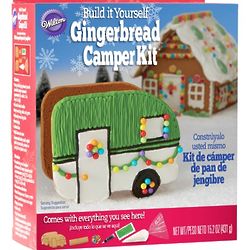 Gingerbread Camping Trailer Kit
