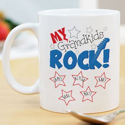 Personalized My Kids Rock Mug