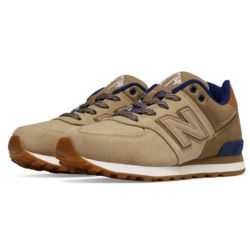 Kid's New England Pre-School Lifestyle Shoes in Tan and Purple