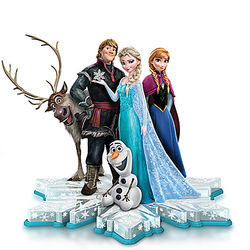 Disney Ultimate Frozen Sculpture with Swarovski Crystals