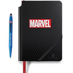 Personalized Cross Marvel Captain America Journal Gift Set