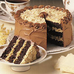 6" German Chocolate Cake