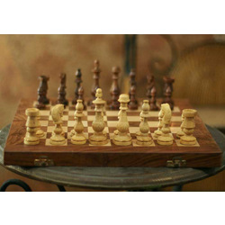 Clash of Titans Wood Chess Set