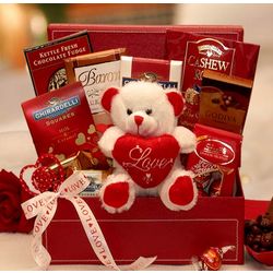 Be My Love Chocolate Valentine's Day Gift Basket