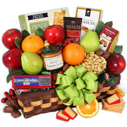 Thanksgiving Gift Basket of Fruit