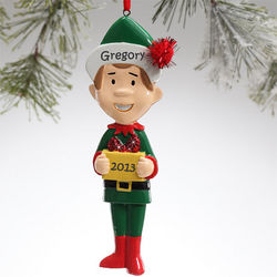 Dad Character Personalized Christmas Ornament