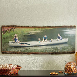 Large Picture Perfect Basswood Personalized Wood Plank