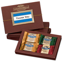 Thank You Chocolate Squares Folio Gift Box