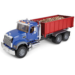The Mack Roll Off Container Truck Toy