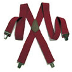 Adult's Heavy Duty Santa Suspenders