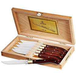 6 Piece Steak Knife Set in Gift Box