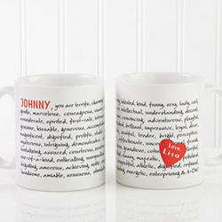 Reasons To Love You Personalized Coffee Mug