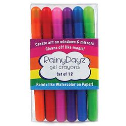 12 Water Soluble Gel Crayons