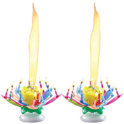 Musical Spinning Birthday Candles